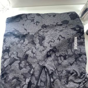 Gymshark Adapt Camo Seamless Shorts- Black